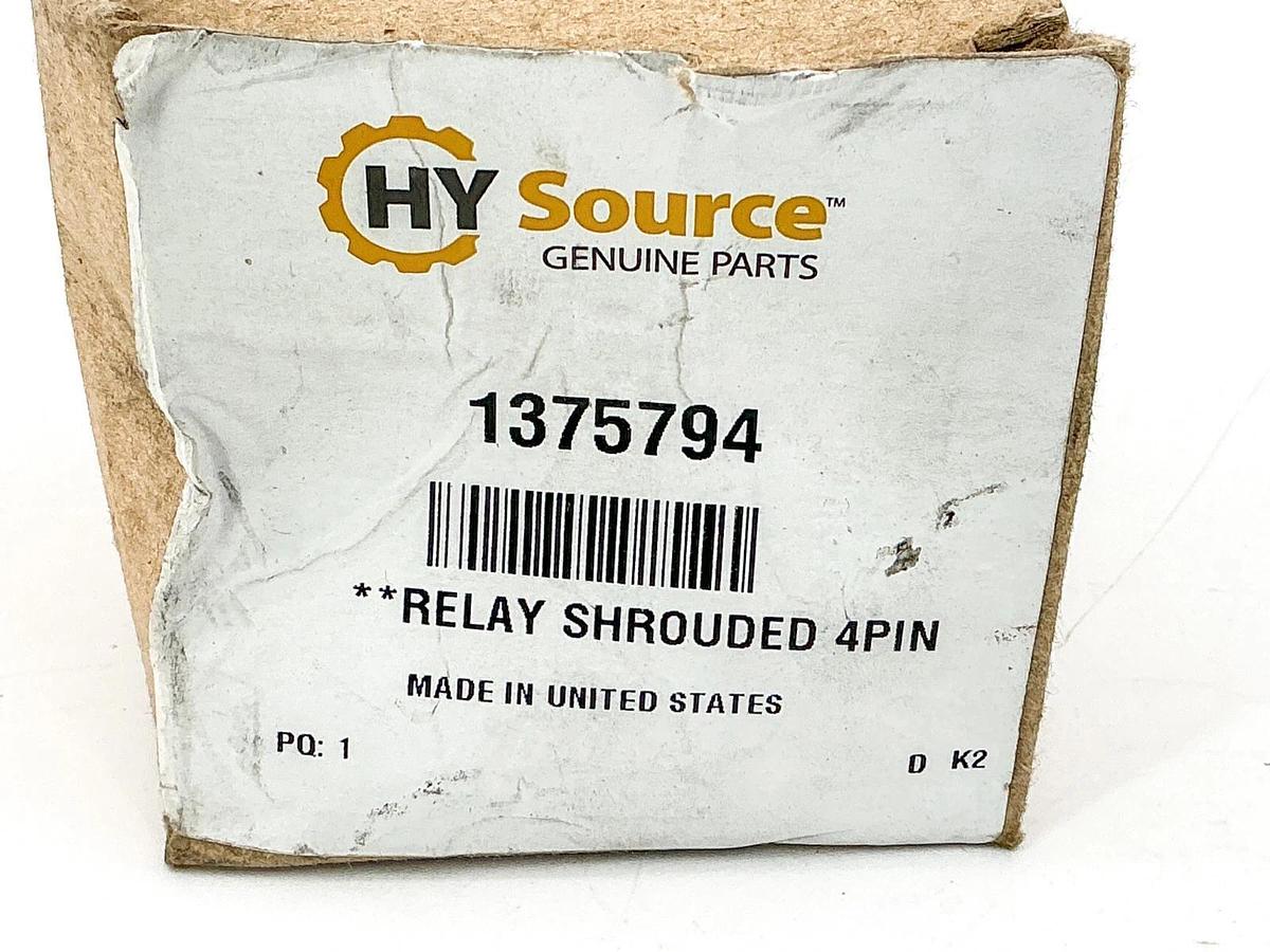 New Hysource Song Chuan 1375794 Shrouded 4Pin Relay 12-14V 50A 896H-1AH-D1SW-R1