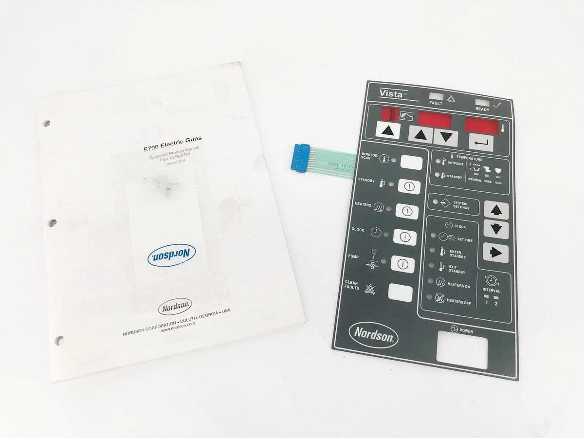 New Nordson 225458A Vista Series Control Panel for Heat Gun - No Box