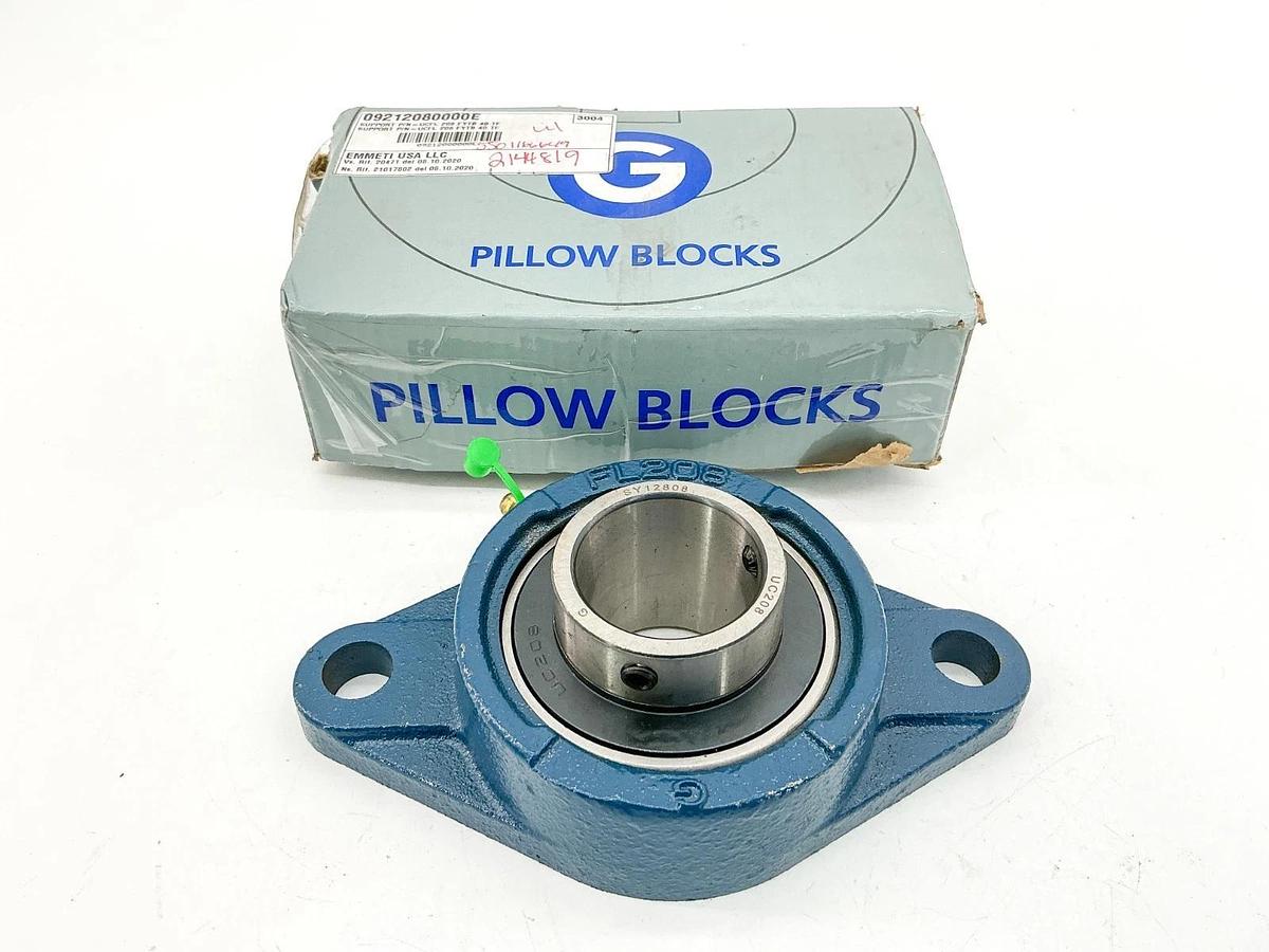 New G UCFL208 Pillow Block Bearing FL206