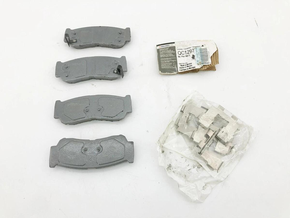 New Wagner QC1297 Ceramic Rear Brake Pad Set