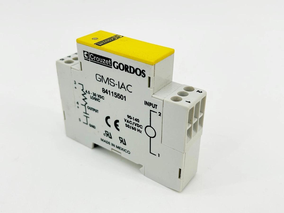 New Crouzet GMS-IAC Digital Input Module 140V 50/60Hz Din Rail Mount