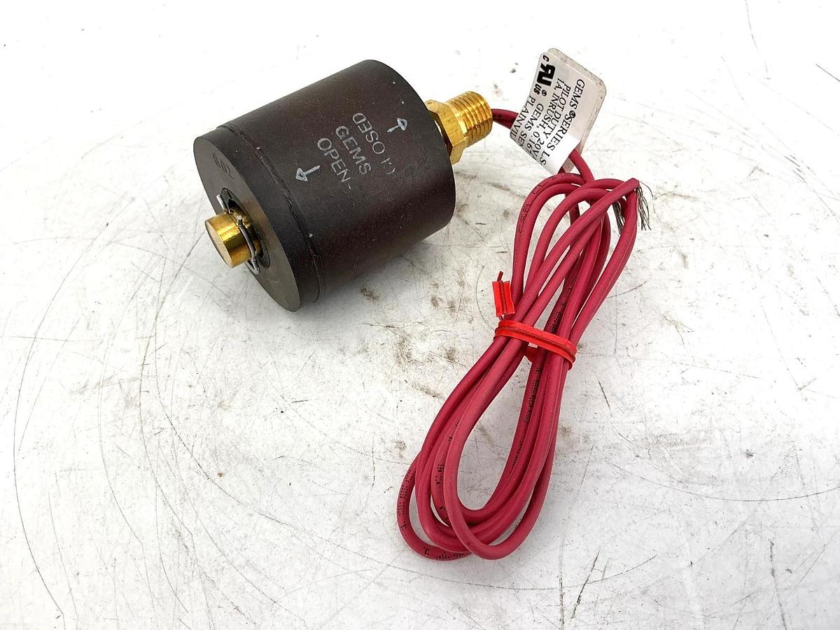 New Gems Sensors 01901 Level Switch 2-Wire Brass 20VA 120/240VAC 0.167A LS-1900