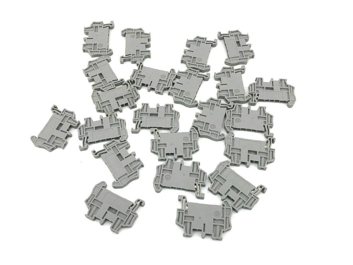 Lot of 22 Phoenix Contact CLIPFIX 35-5 Terminal Blocks