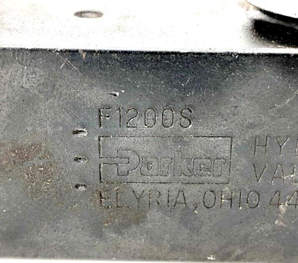 Used Parker F1200S Flow Control Valve 3/4" 3000 PSI
