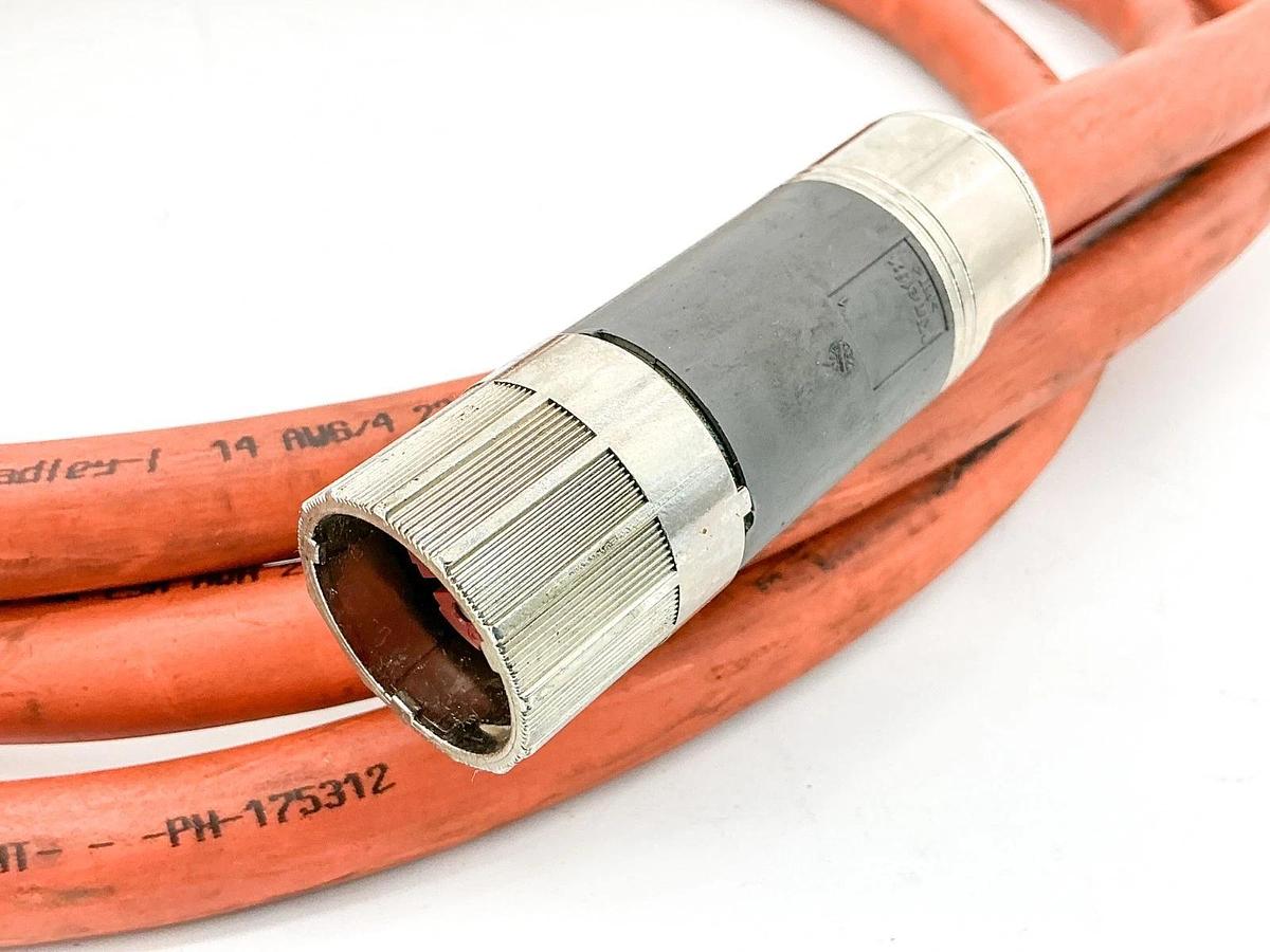 Used Allen Bradley 2090-CSWM1DF-14AA10 Single Motor Cable 10000V 11' Ser.B