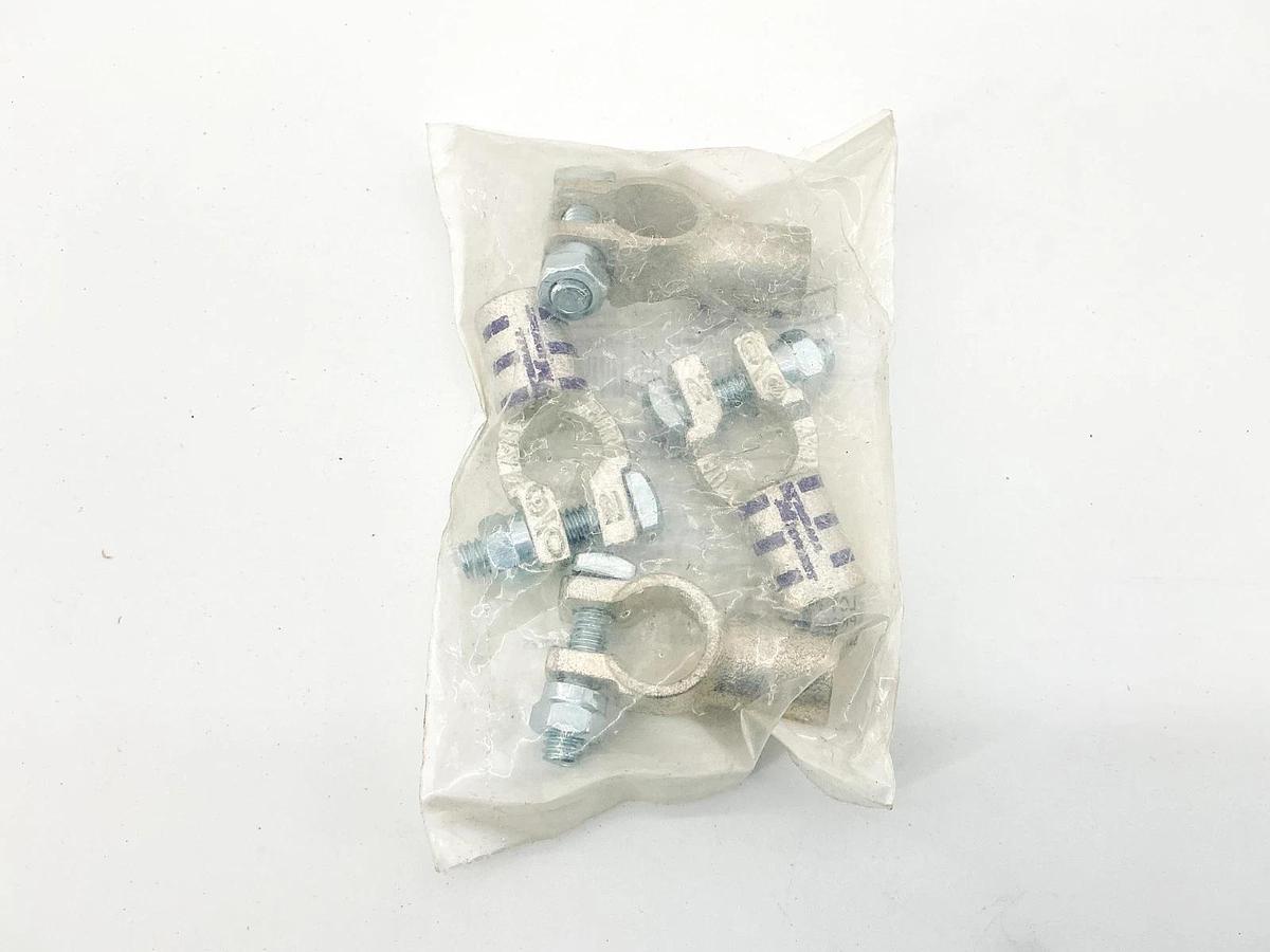 New Pack of 4 Kimball Midwest 27725 Negative Battery Terminal 3/0 Purple