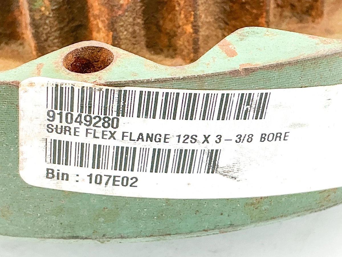 Used TB Woods 12S X 3-3/8 Coupling Flange Hub 3-3/8" Bore
