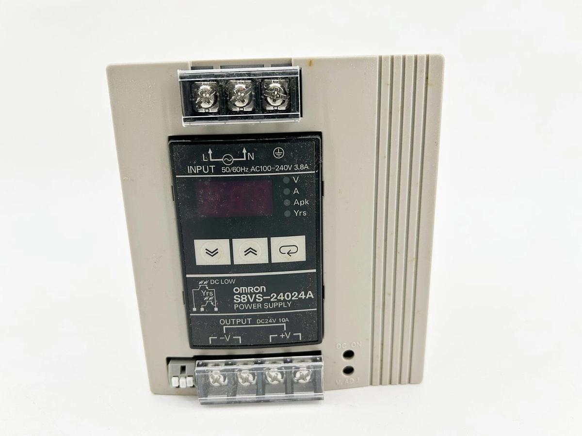 Used Omron S8VS-24024A Switch Mode Power Supply 240V 240W