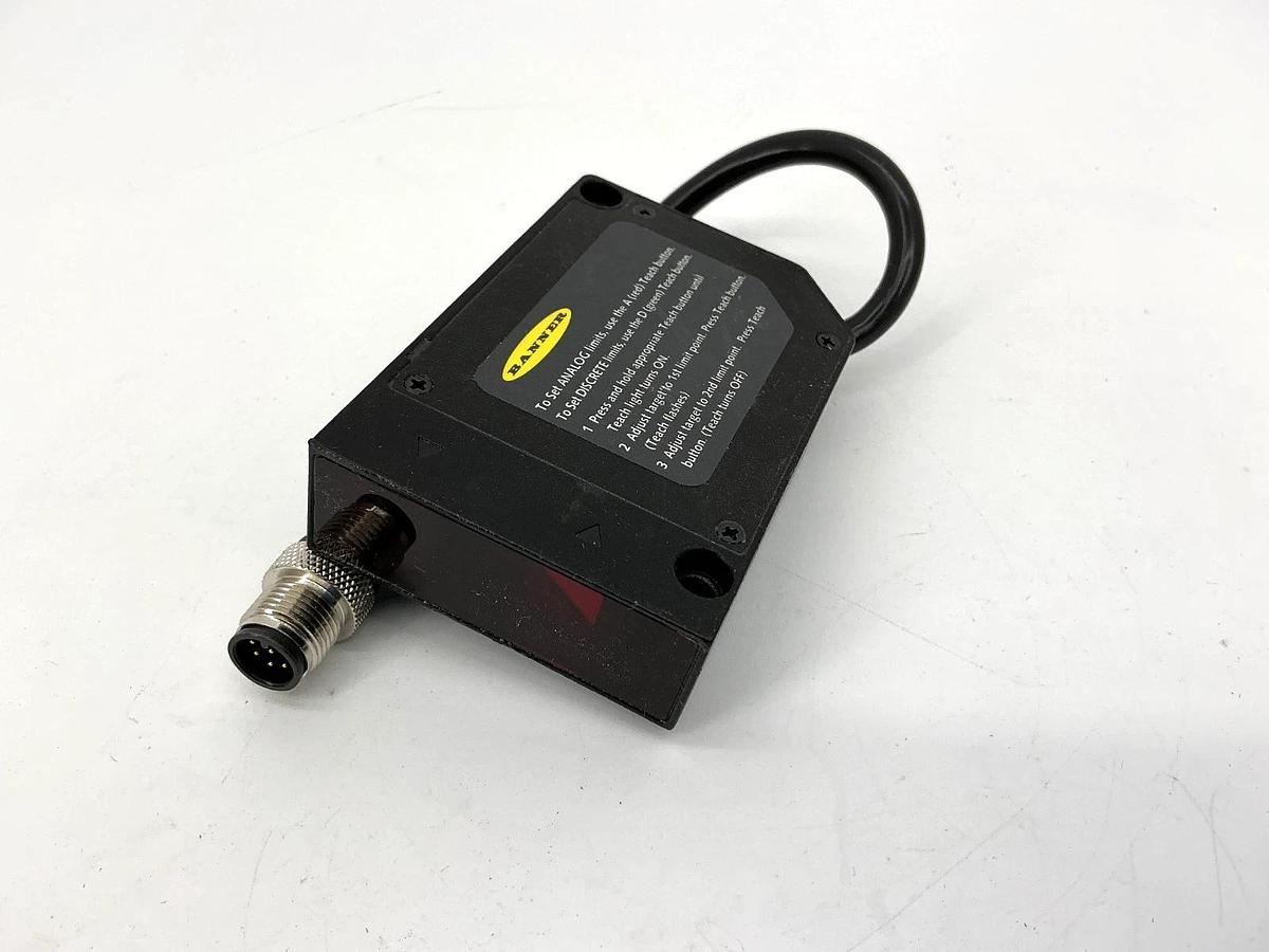 New Banner Engineering LG10A65PIQ Laser Gauging Sensor S: 75-125mm 54096 -No Box