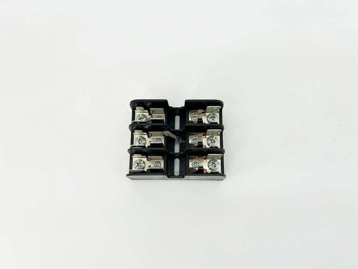 Lot of 2 New Ferraz Shawmut 30313R Fuse Holders, 3P, 600V, 30A