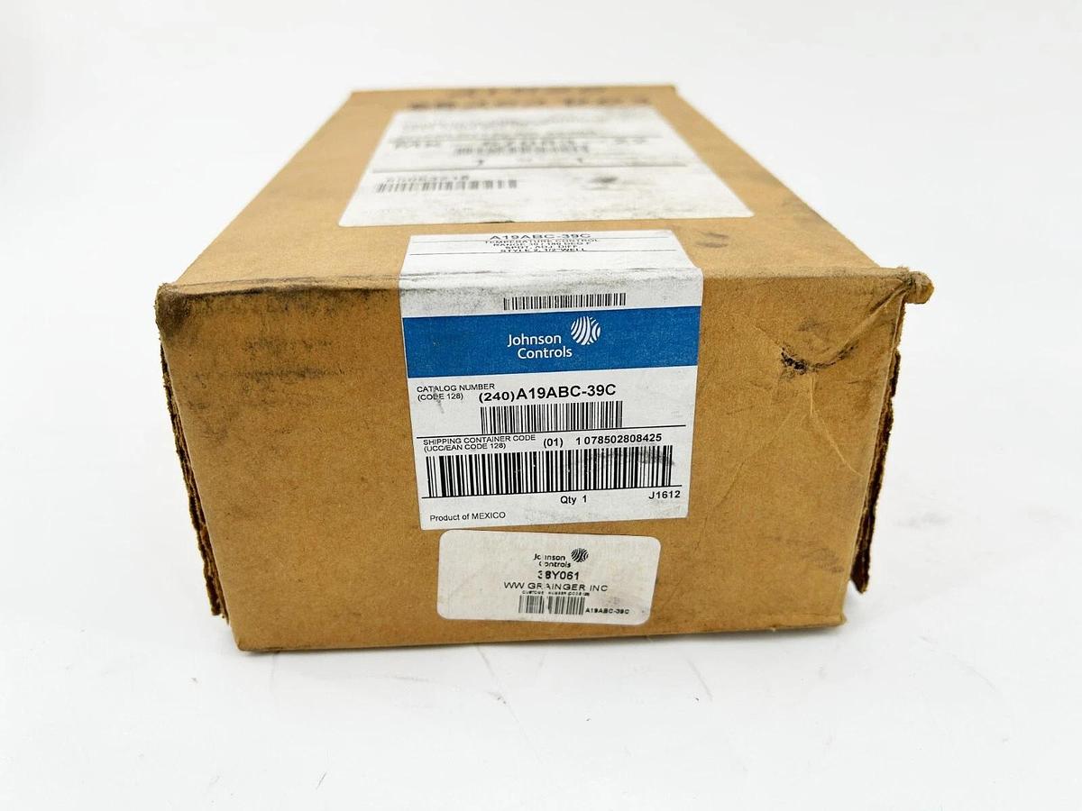 New Johnson Controls A19ABC-39C Temperature Control 180Deg Style 2 1/2"