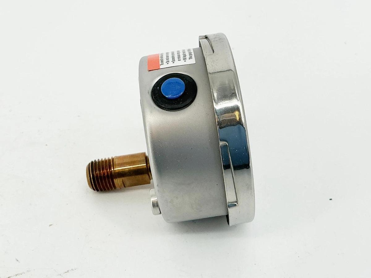 New Ashcroft 25-1009-AWL-02B-60# Pressure Gauge 0-60PSI 2.5" 1/4"NPT