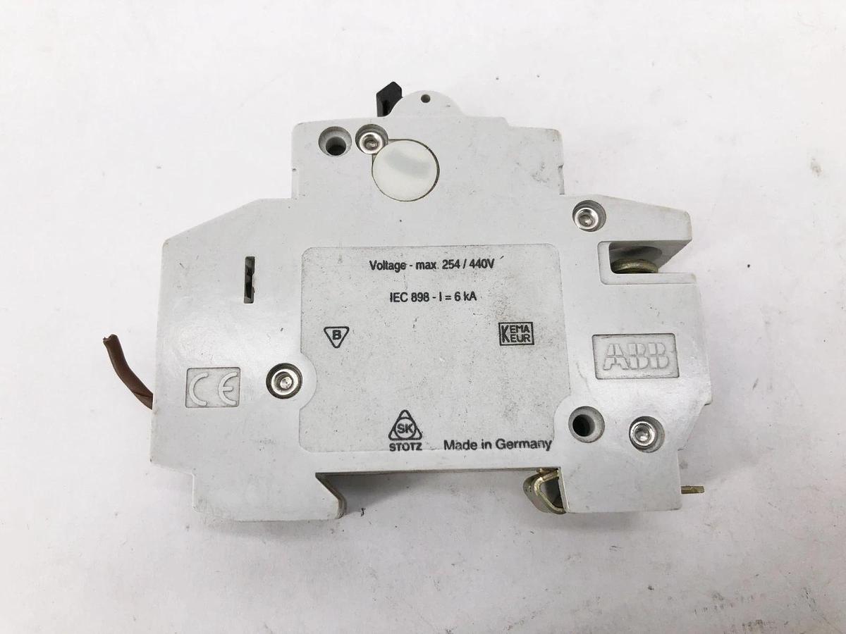 Used Lot of 3 ABB S191 C10 Circuit Breakers 230/400V 10A 1P
