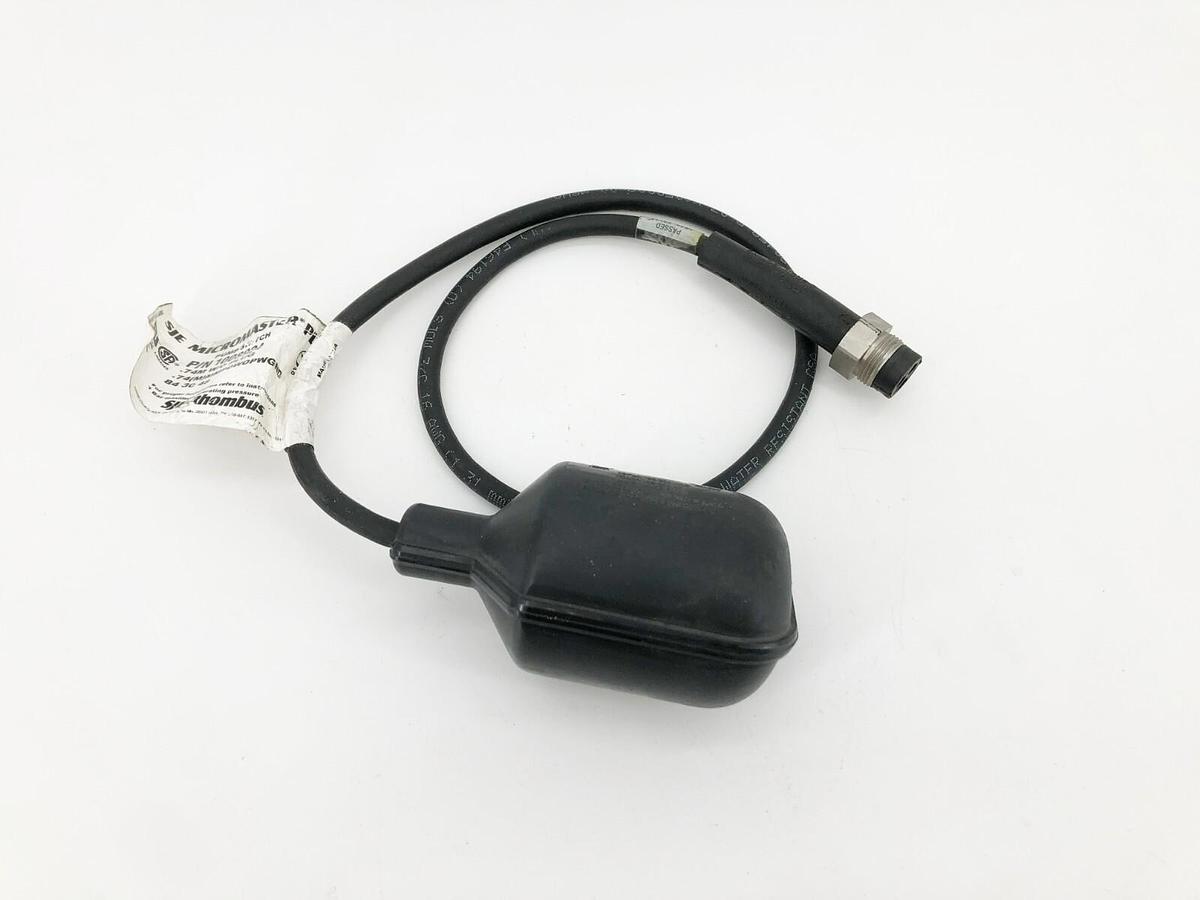 Used SJE Rhombus 1008924 Pump Switch 125/250VAC 2FT. Cable