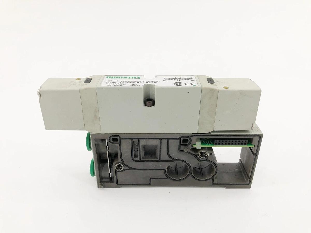 New Numatics 123BB6Z2ML00061 Solenoid Valve 24VDC 2.5W 122BB600M000061 - No Box