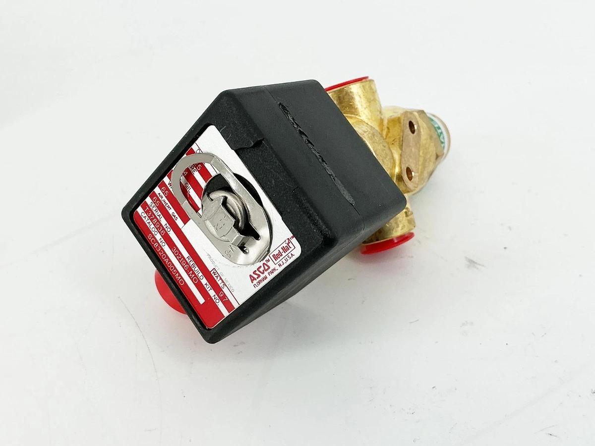 New Asco SC8320A005MO Solenoid Valve 1/4" 9.7W 24VDC