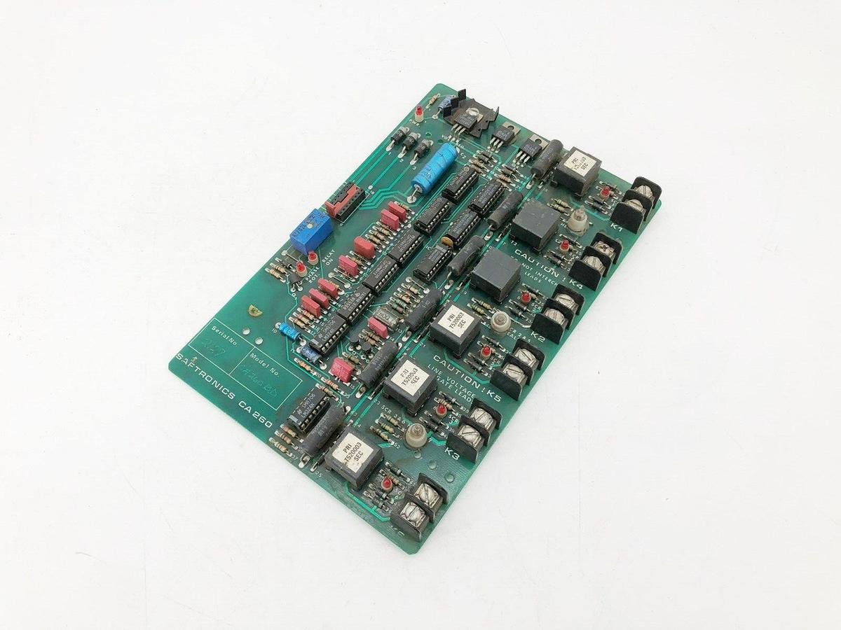 Used Saftronics CA260BD Firing Circuit Board