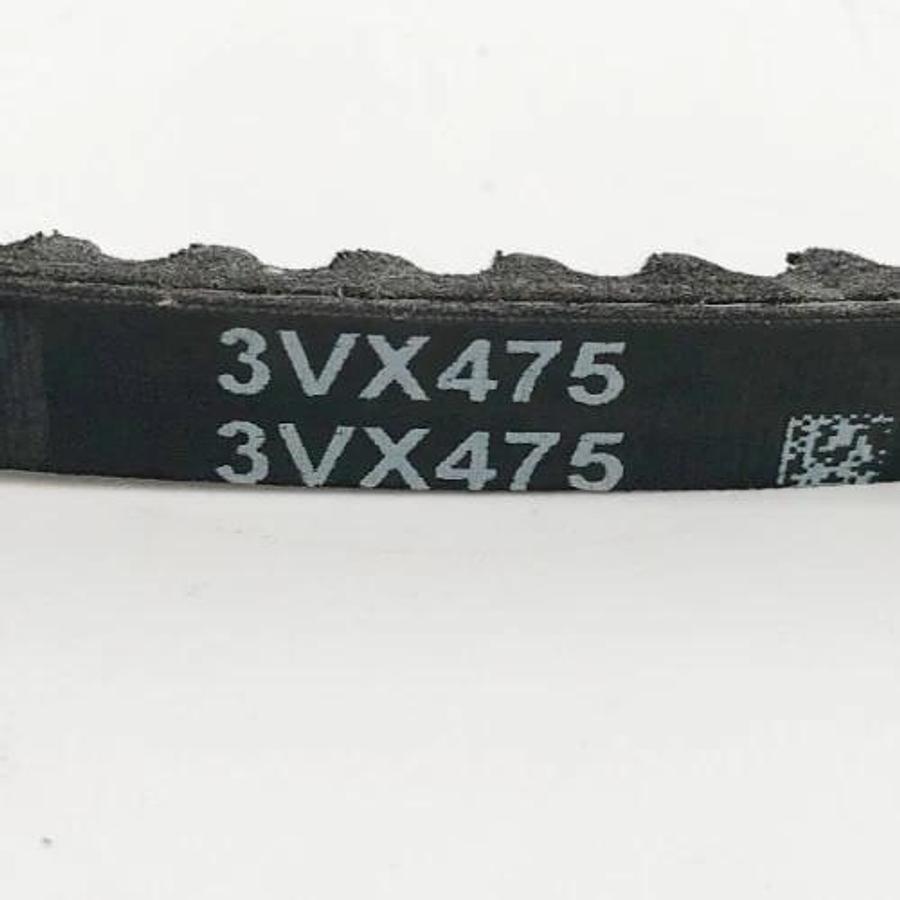 Lot of 2 New Gates 3VX475 Super HC Cogged V-Belts 9412-0475 - No Box