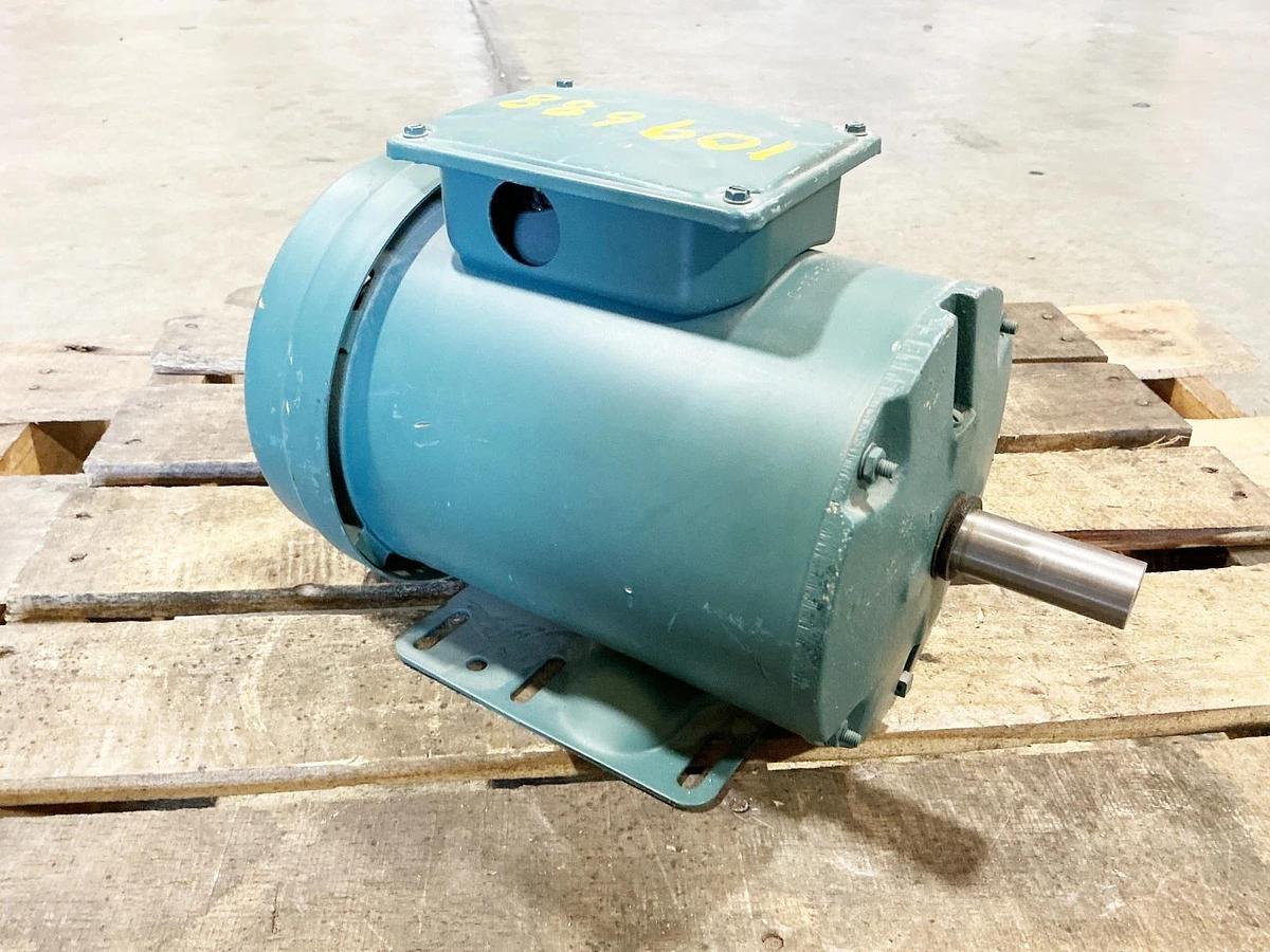 New Reliance B78C6912M-PT Electric Motor 3/4HP 575V 1140RPM FK143T Frame