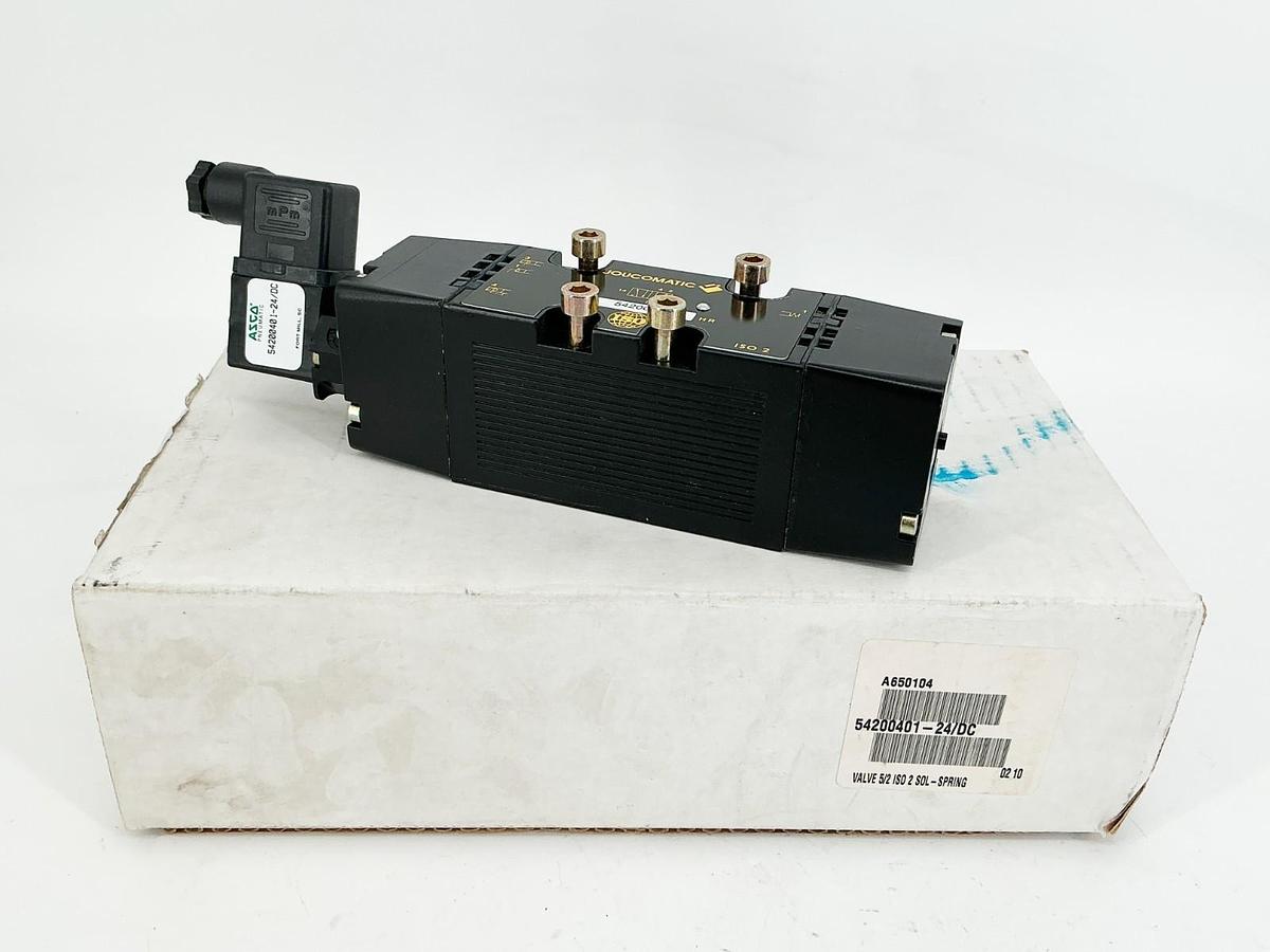 New Asco 54200401 24VDC Solenoid Valve