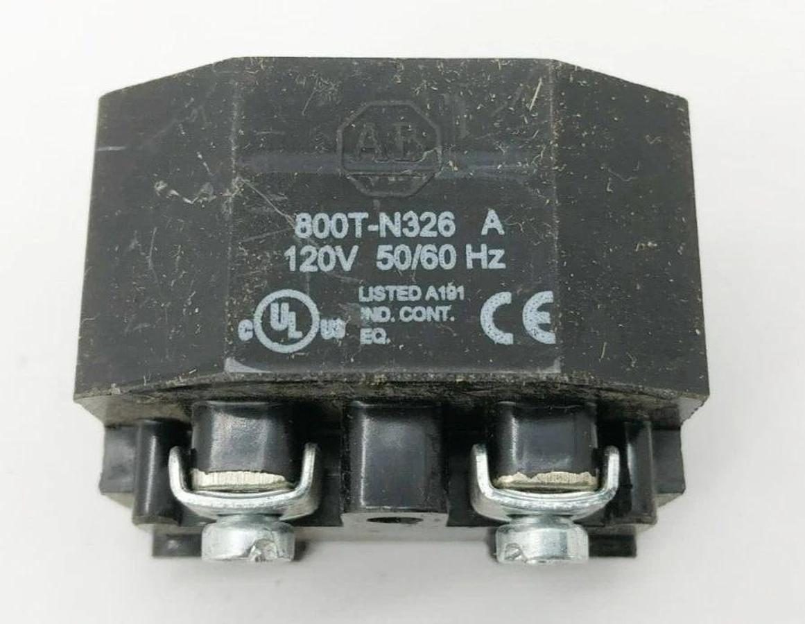 Used Lot of 5 Allen Bradley 800T-N326 Ser. A Coils 120V 50/60 Hz