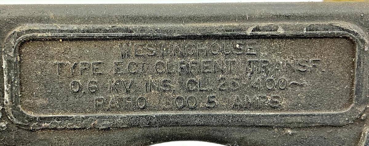 Used Westinghouse 237A970G08 Current Transformer Type ECI 600:5A