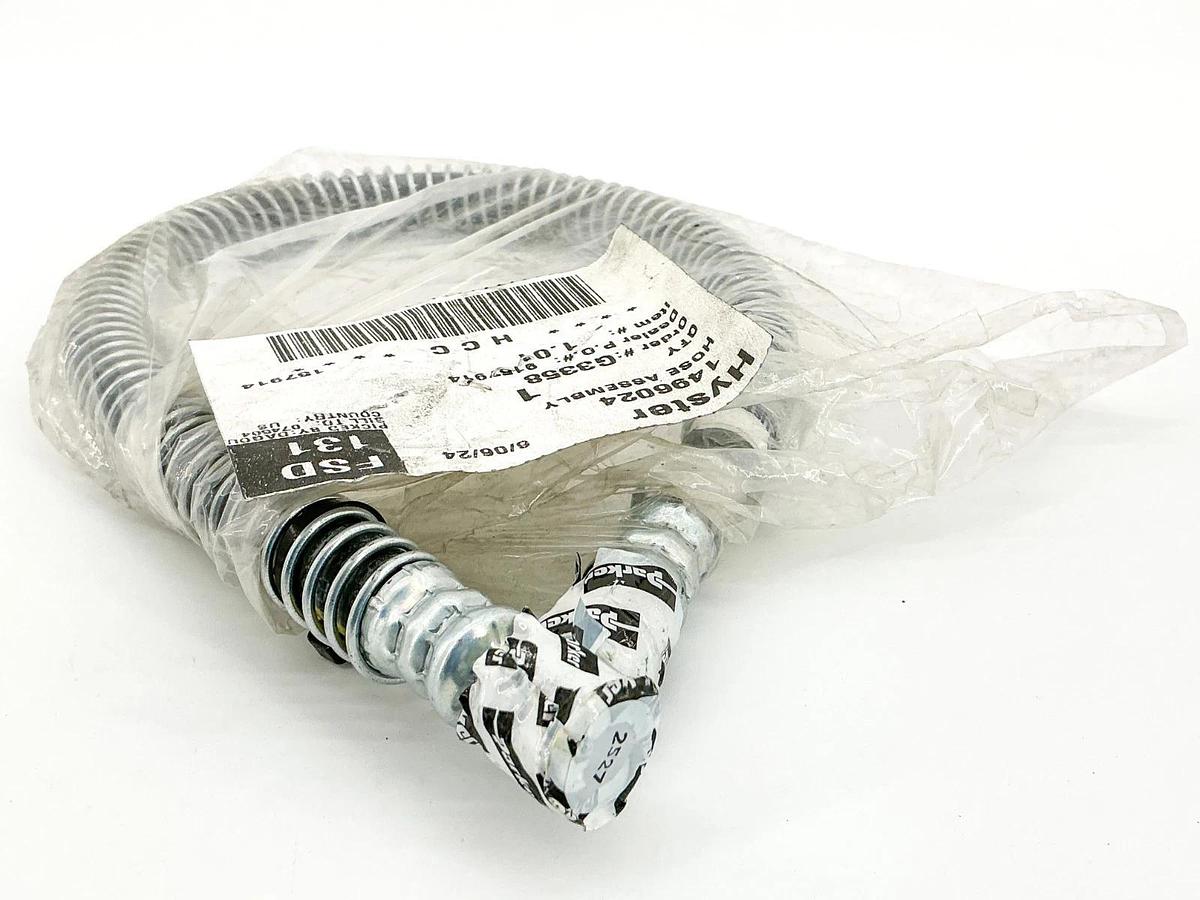 New Hyster 1496024 LP Gas Hose Assembly 350PSIG Parker SS23CG