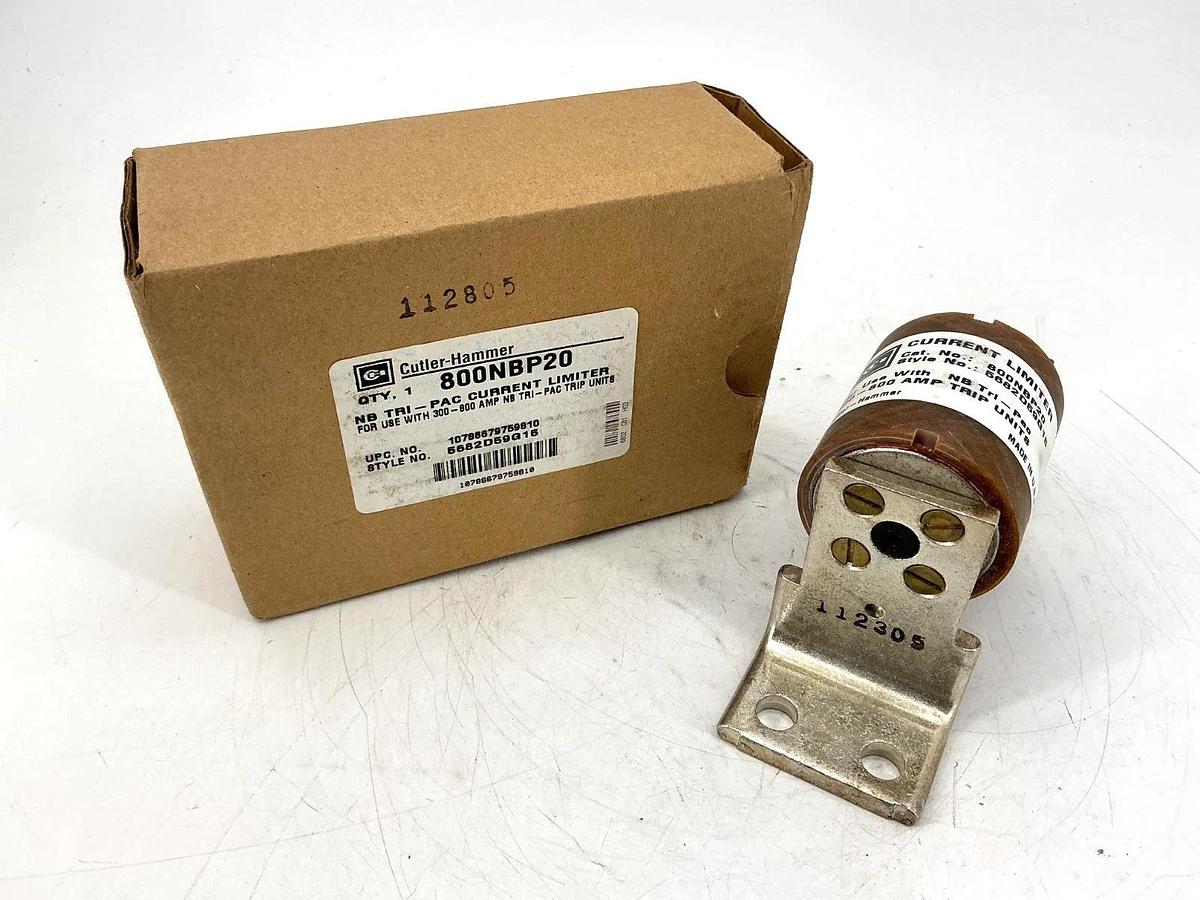 New Cutler-Hammer 800NBP20 NB Tri-Pac Current Limiter use w/ 300-800A Trip Units