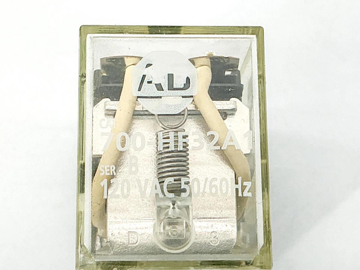 Lot of 4 Allen Bradley 700-HF32A1 Relay 120Vac 50/60Hz Ser.B