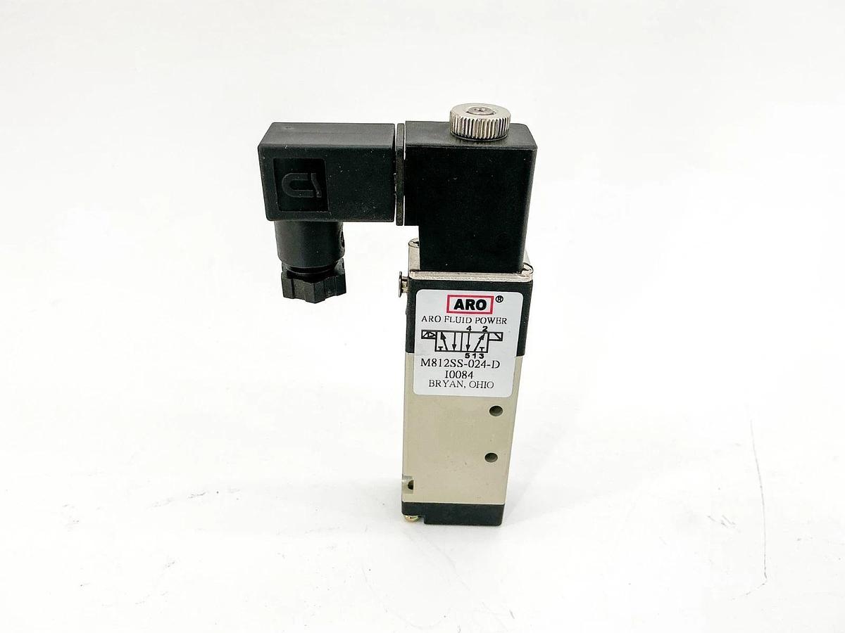 New ARO Fluid Power M812SS-024-D Solenoid Valve 24V 3W