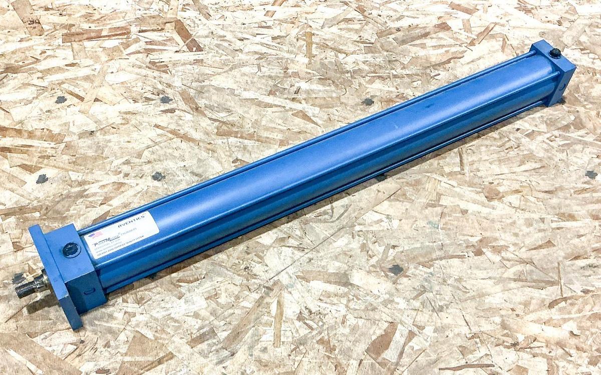 New Aventics R433075220 Pneumatic Cylinder 3-1/4X36 250PSI C-MF1-PP-C - No Box