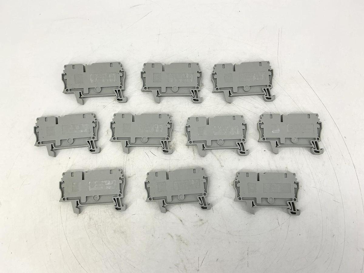 Lot of 10 New Allen Bradley 1492-L3P Terminal Block 600V 1492L3P