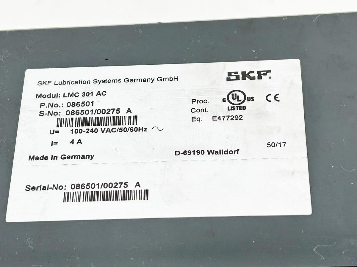 New SKF 086501 LMC-301-AC Controller AC Main Unit 240V 63Hz 4A