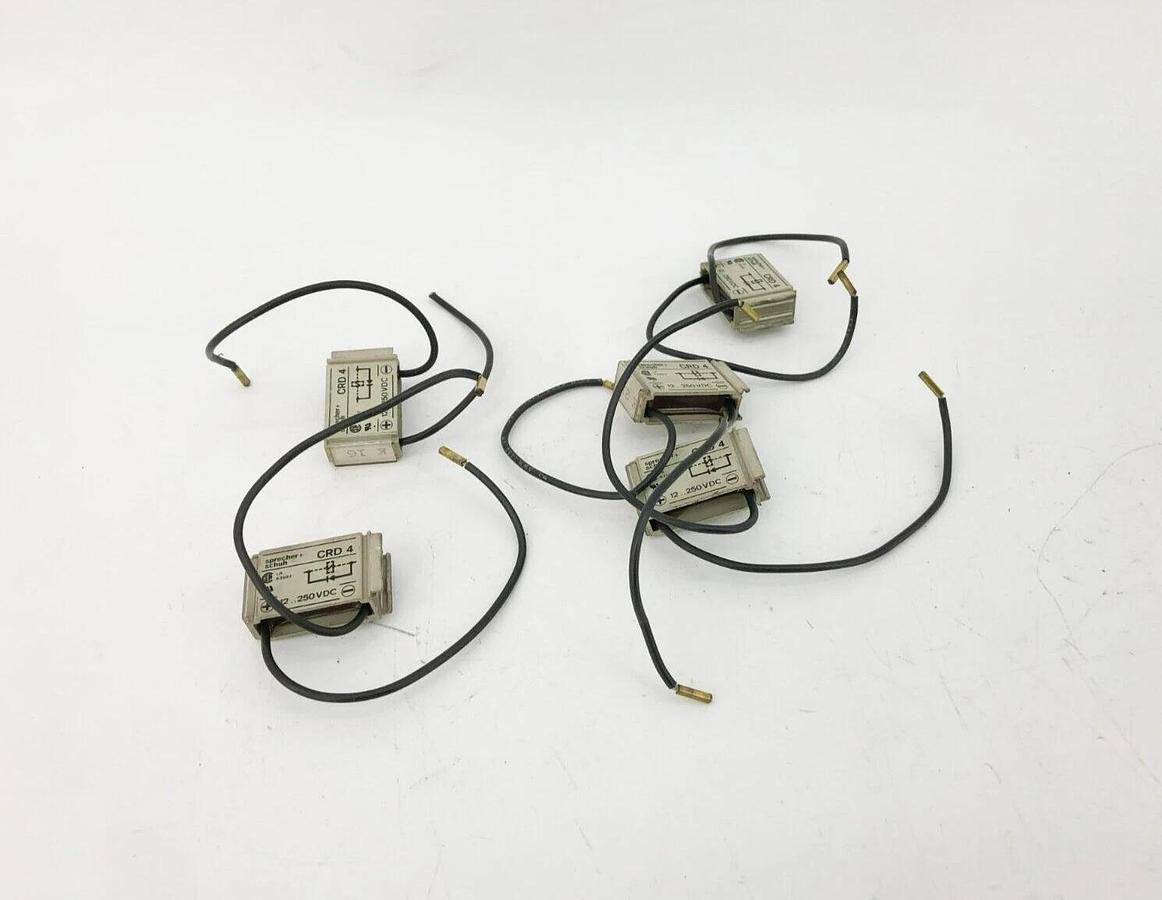 Used Lot of 5 New Sprecher + Schuh CRD4 Surge Suppressors 12...250VDC