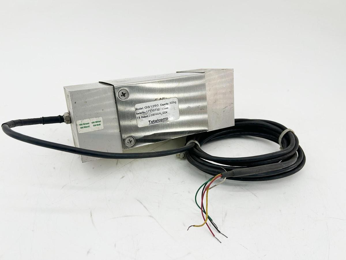 Used Totalcomp GS1250 Weight Sensor 300KG 2.038