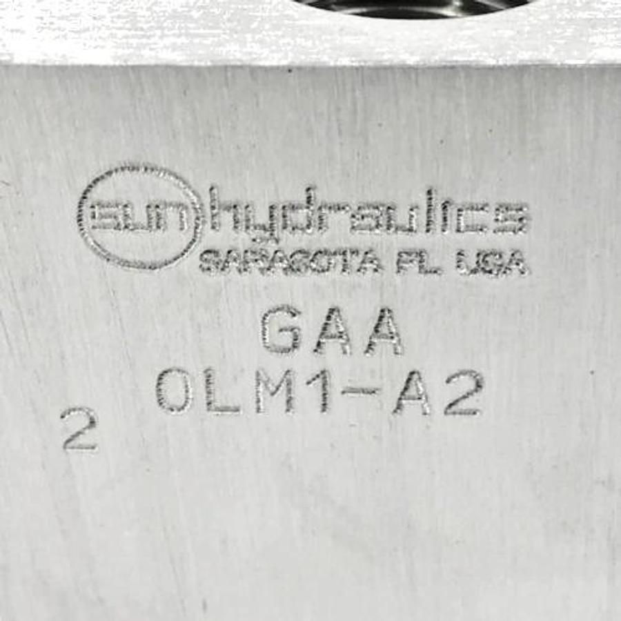New Sun Hydraulics GAA Line Mount Manifold