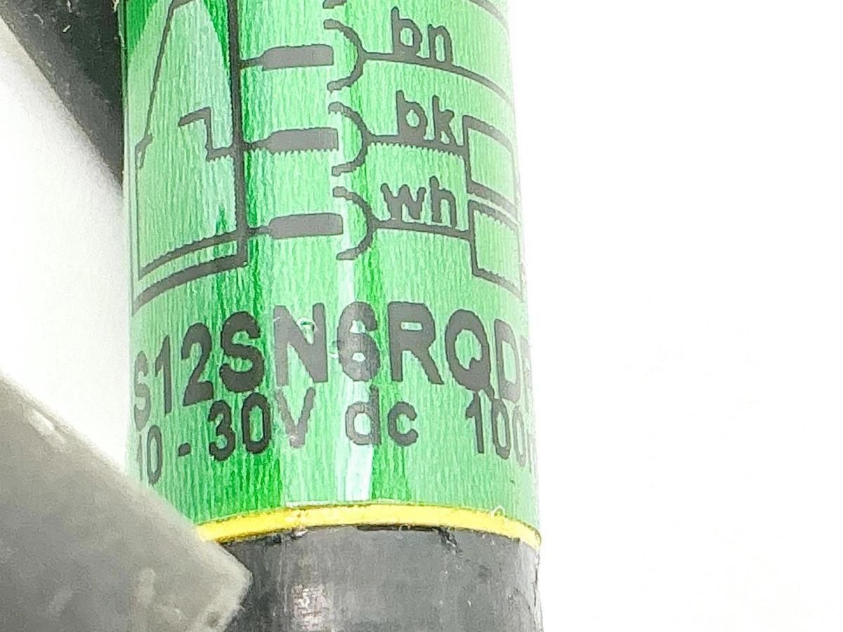 New Banner Engineering S12SN6RQDP Photoelectric Sensor 10-30VDC 100mA 41563