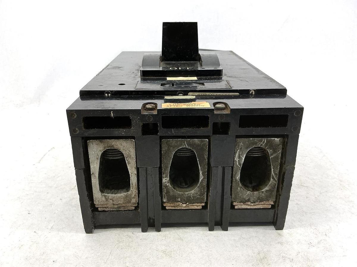 Used Square D LA-36350 Ser 2 Circuit Breaker 3-Pole 3-Phase 350A 600V