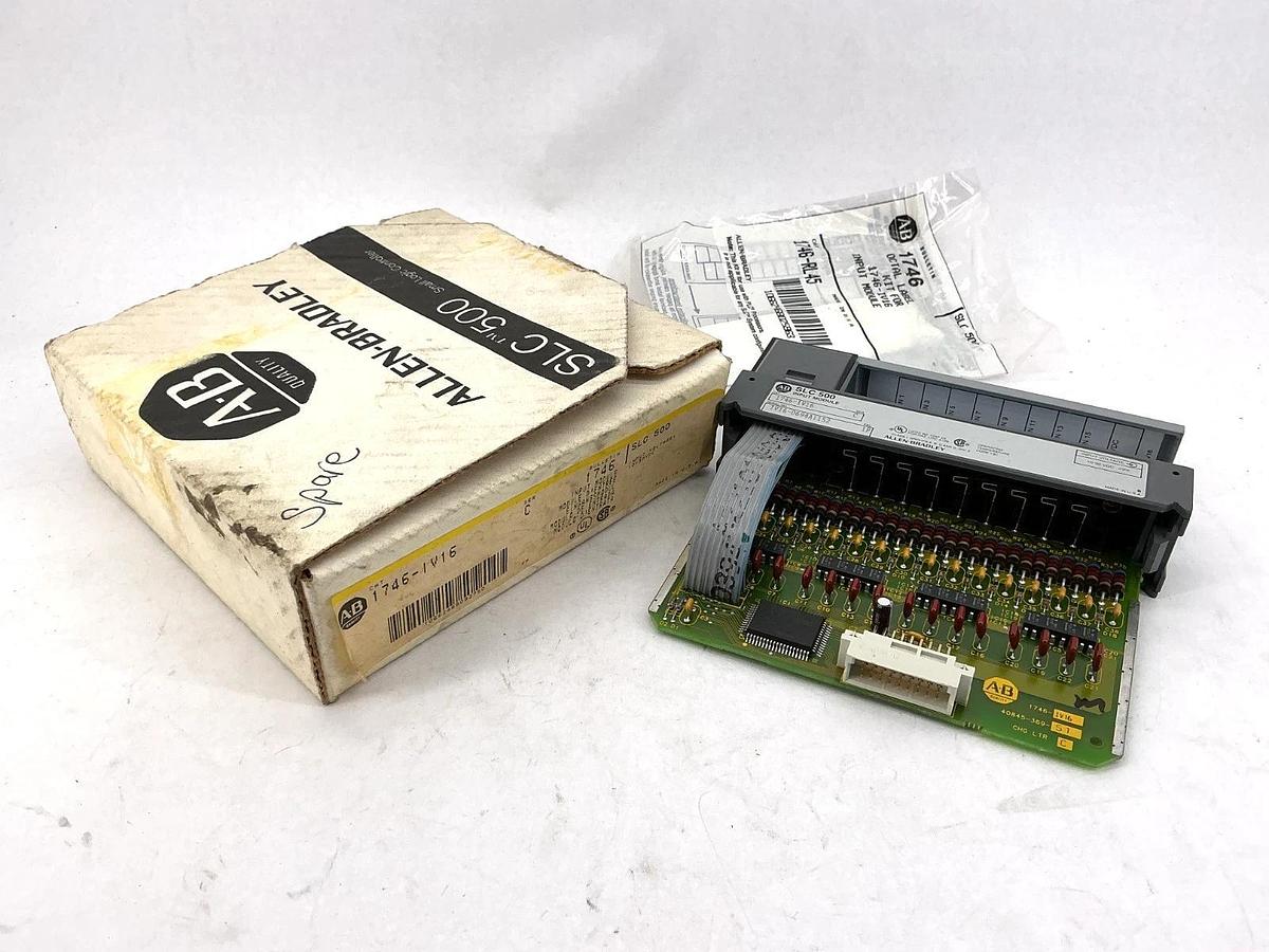 New Allen Bradley 1746-IV16 Ser C Input Module 16-Inputs 10/30VDC