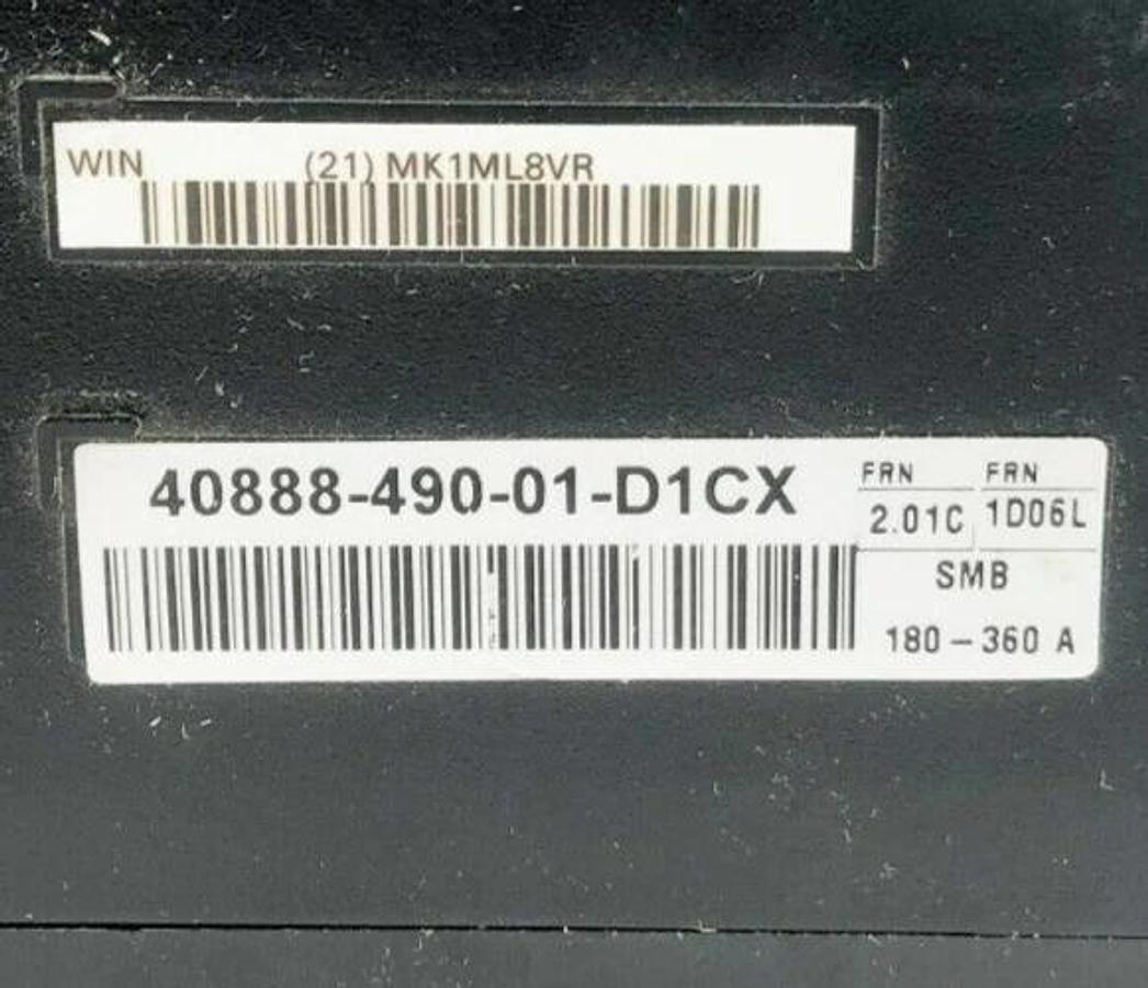 Used Allen-Bradley SMC Dialog Plus 40888-490-01-D1CX Control Module (For Parts Only)