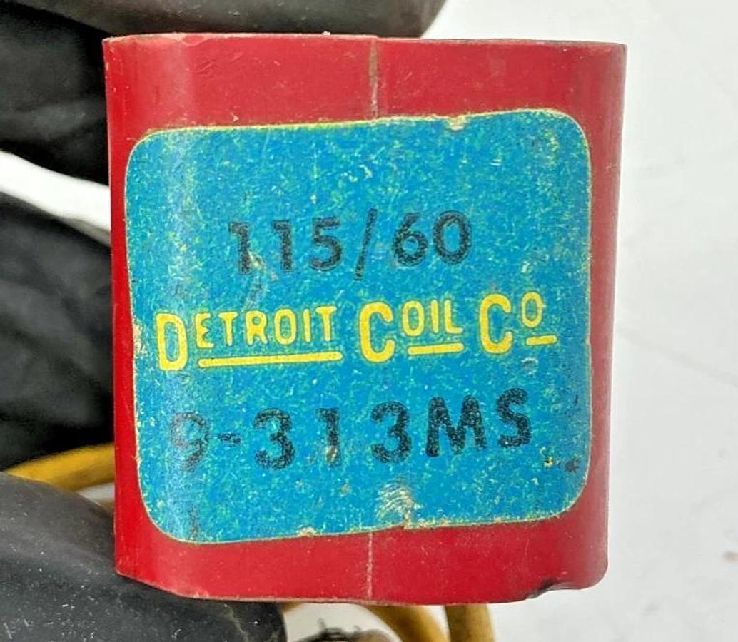 Used Lot of 3 Detroit Coil 9-313MS Coil 2-Wire 115/60 115VAC 60HZ