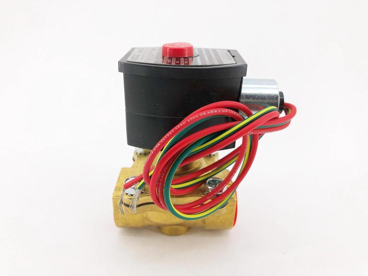 New Asco EF8210G035 110/120V Solenoid Valve 2-Way 3/4" NPT 150psi