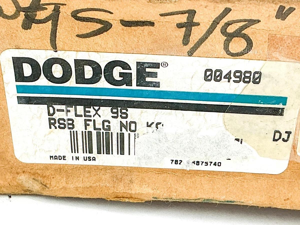 New Dodge 9S D-Flex Flange RSB 7/8 3750rpm 004980