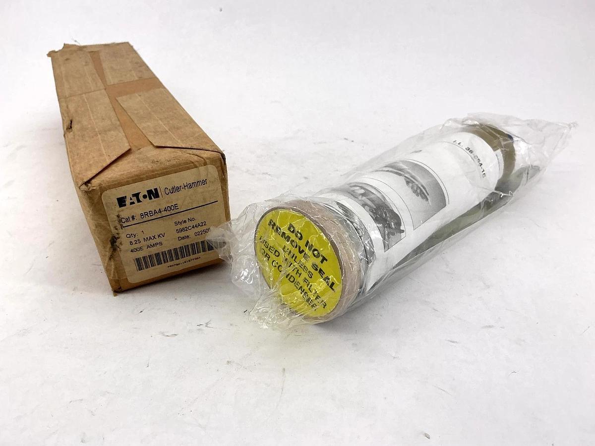New Eaton Cutler-Hammer 8RBA4-400E Fuse Refill 8.25KV 400E Amp 8RBA4400E