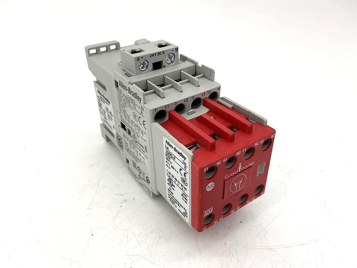 New Allen Bradley 100S-C09EJ14C Ser A Safety Contactor 1NOC/4NCC 9A Coil 24VDC