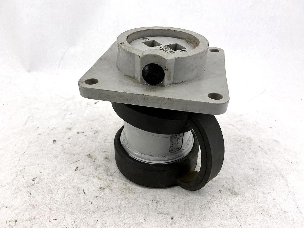 Used Crouse Hinds NR632 & NPJ6384 Pin & Sleeve Plug 2W 3P 60A 250VDC 600VAC