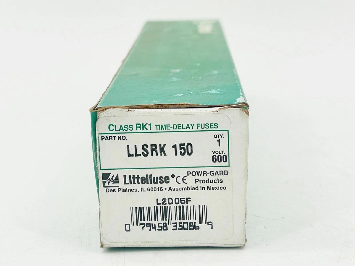 New Littelfuse LLSRK150 Time Delay Dual Element Fuse 150A 600V Class RK1