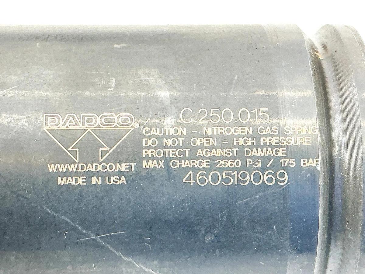 Used Lot of 4 DADCO C.250.015 Nitrogen Gas Spring 2560PSI 175Bar .15" Stroke