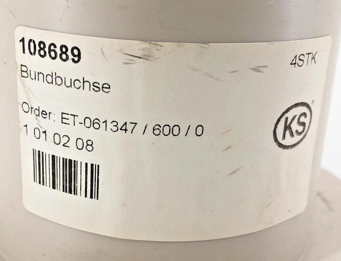 New Karl Schnell 108689 Bushing 3-3/4" ID - No Box