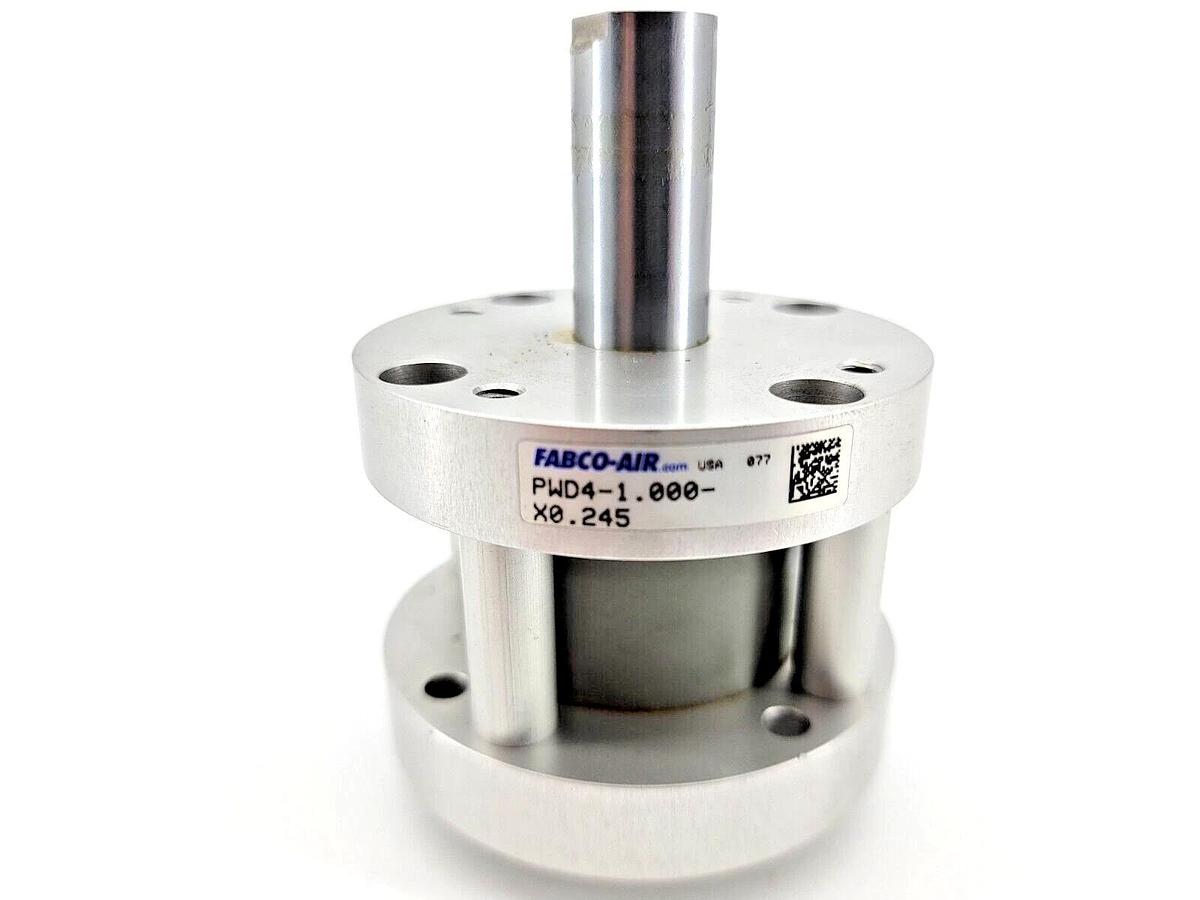 New Fabco-Air PWD4-1.000-X0.245 Tie-Rod Air Cylinder 3/8"-24 UNF-2B 1" Stroke